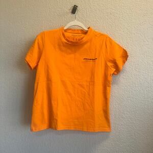 McLaren orange Formula 1 T-shirt with spot on front